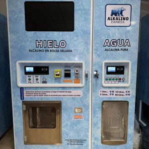 Maquina Hielo y Agua Alcalina